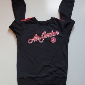 Jordan "Air Jordan " crewneck pullover sweatshirt kids medium